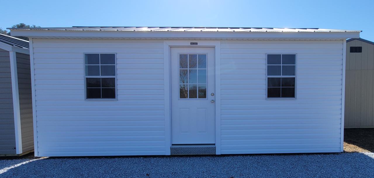 10% OFF! VINYL 10x20 -INSULATED DOOR - HIGH WALLS - 6"OVERHANG - ONLY $6306!