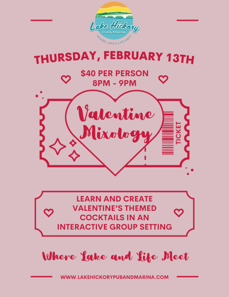 Valentine Mixology Class