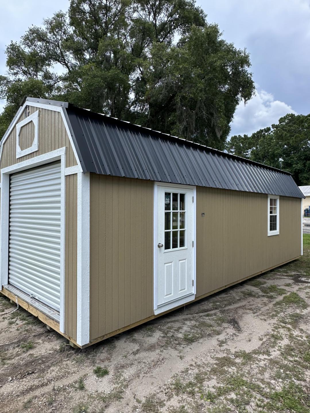 Graceland 12x28 Lofted Barn Garage - Signature Series