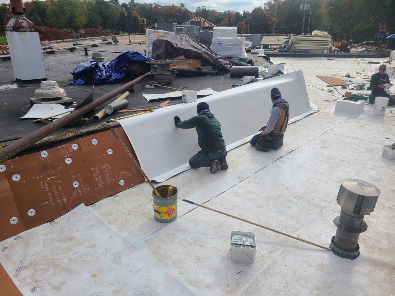 Single Ply Membrane Roofing Solutions
