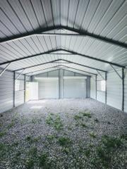 $2,763 OFF - ONLY $8,287 + tax - 24x30x9 BOXED EAVE ROOF GARAGE - NO CREDIT CHECK!