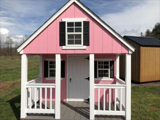 8 x 12 Pink Playhouse