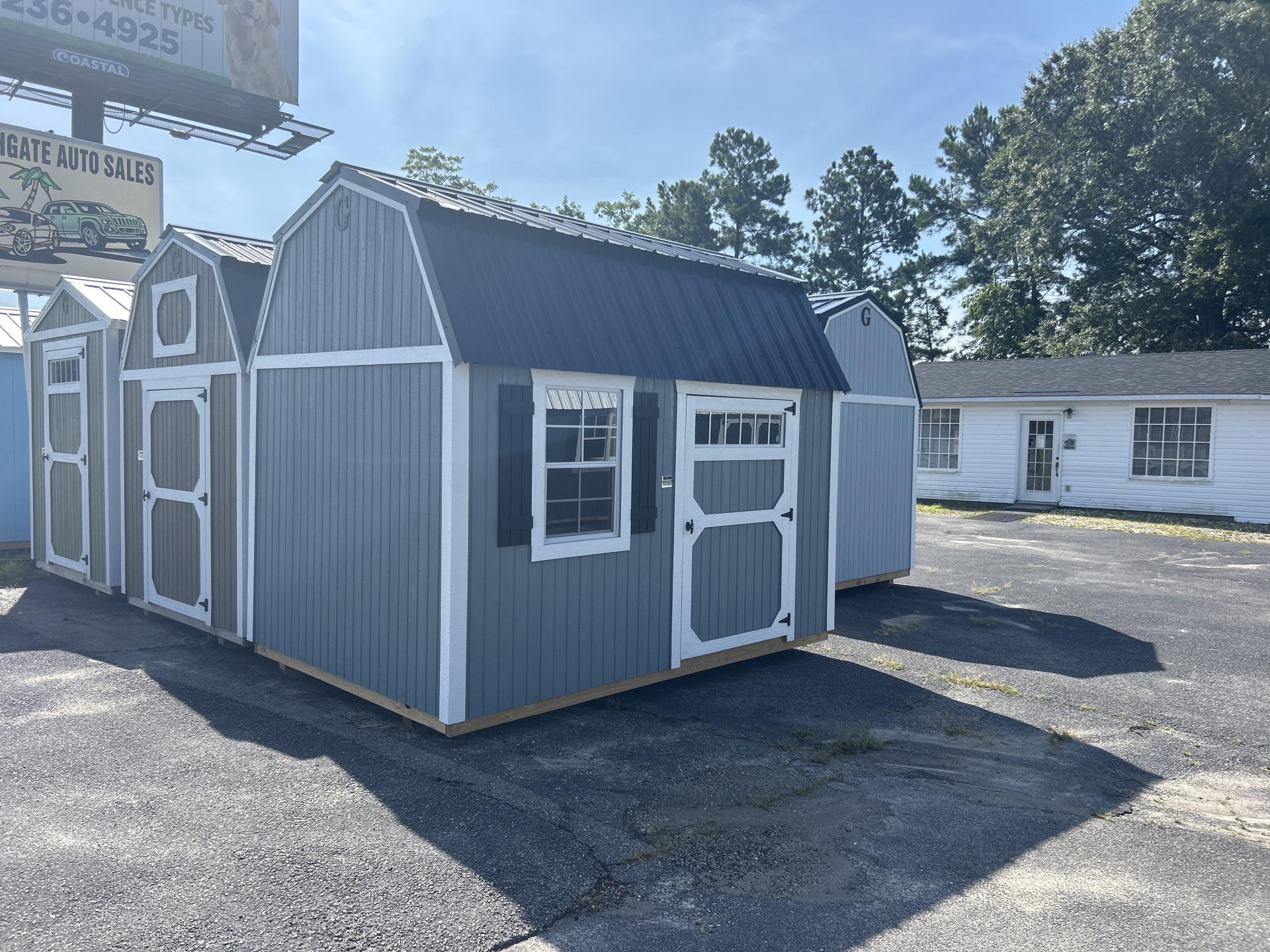 08x12 SIDE LOFTED BARN