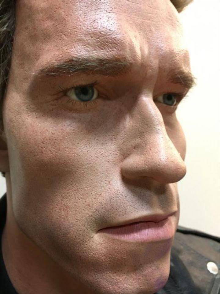 Life Size Terminator Arnold Schwarzenegger