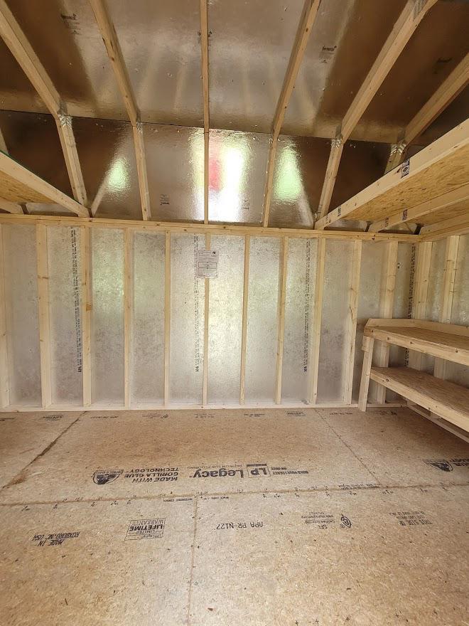 Marion - 8X16 LOFTED BARN WITH WORKBENCH