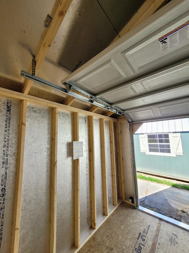 12x16 UTILITY GARAGE - 12" OC 2x6 FLR JOISTS - 10 YR WARRANTY