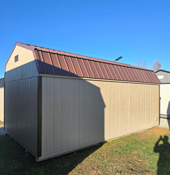 12X20 W/RAMPAGE DOOR, ELECTRICAL PKG, 2FT SIDE LOFTS  - SAVE $460 - $346 DOWN & $346/Mo OR $8,759 - NO CREDIT CHECK - FREE DELIVERY & BLOCKS (50-MILES)