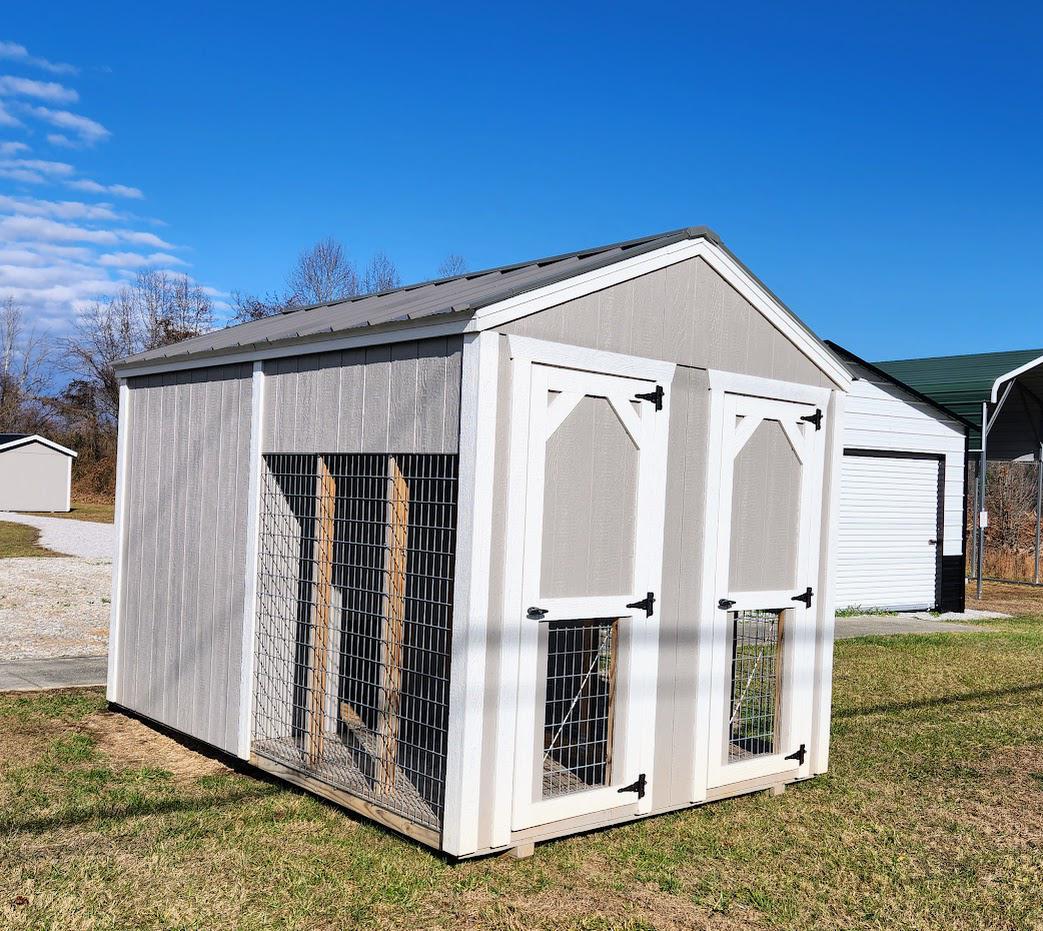 SAVE 25% OFF on this 8x12 PRESIDENTIAL DOG KENNEL - THATS $1,345 OFF!!