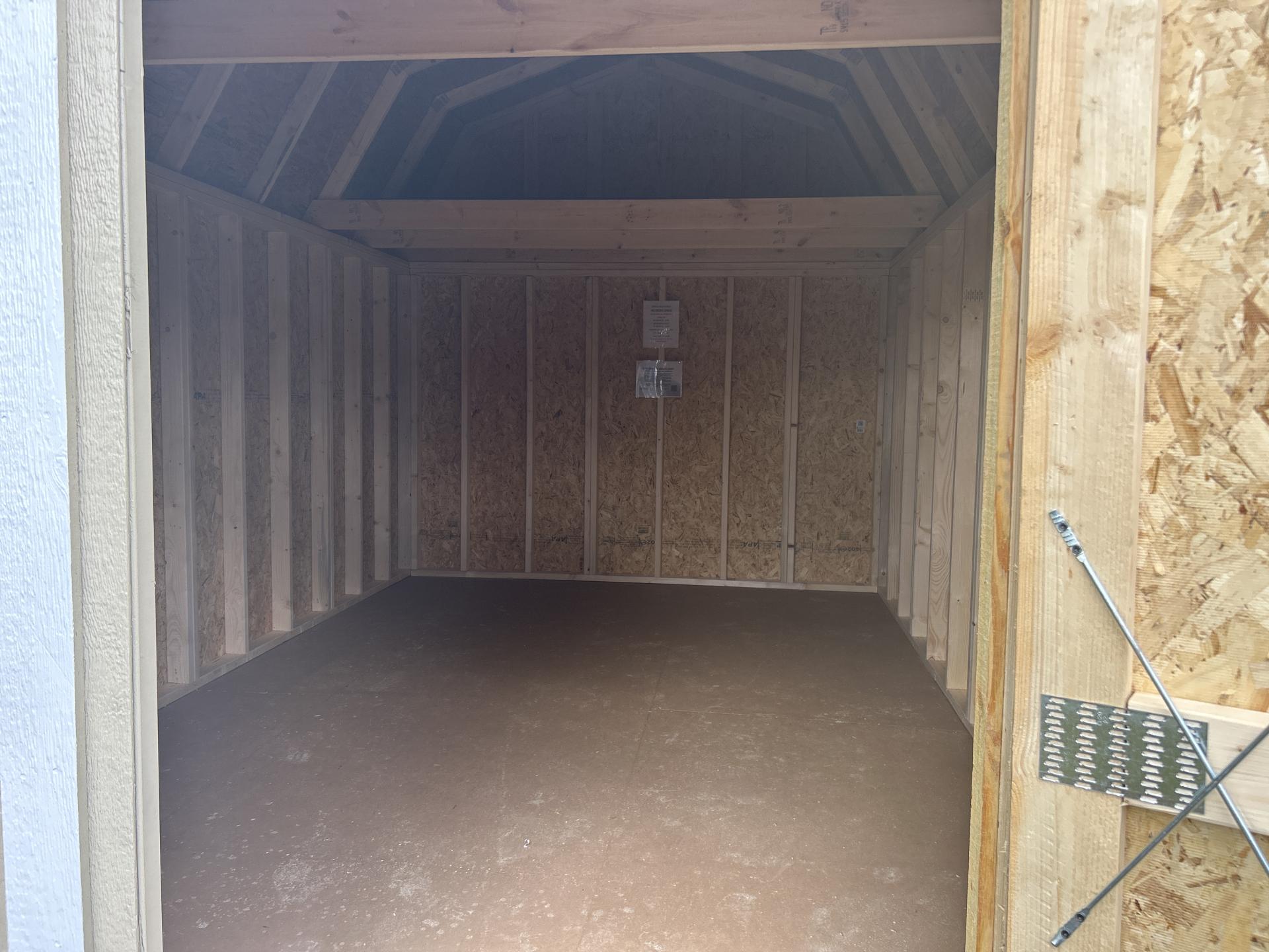 10x16 LOFTED BARN