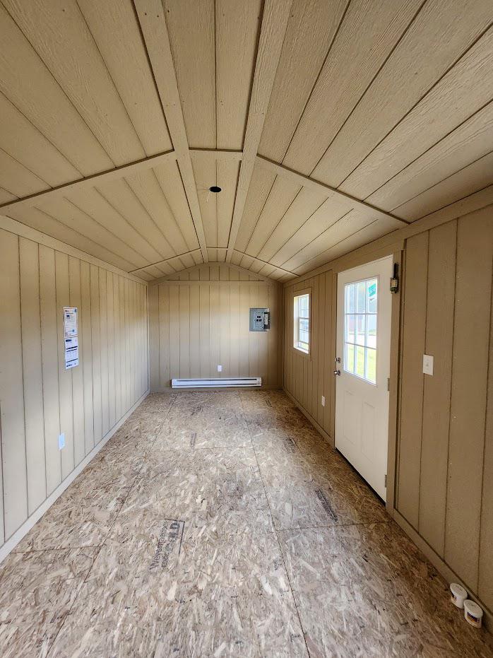 10% OR $1,205 OFF -10x20 -INSULATED WALLS, FLR & CEILING -HEAT -FINISHED -ELCTRICAL!