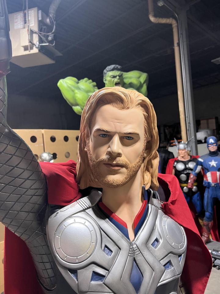 Life Size Marvel Avengers Thor
