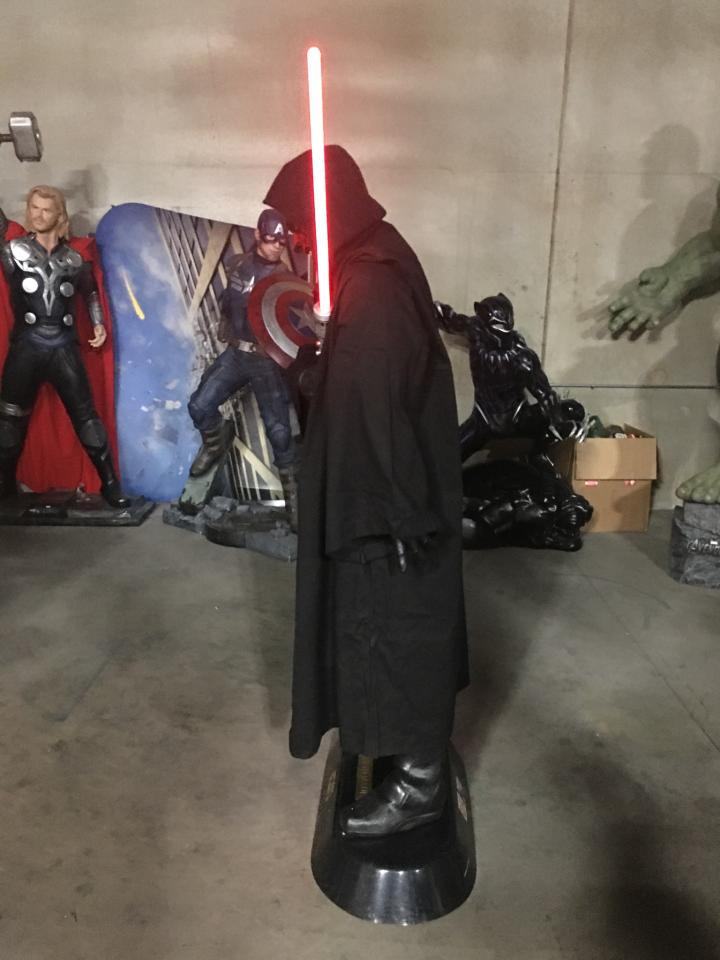 Life Size Star Wars Darth Maul w/ Lightsaber&Robe
