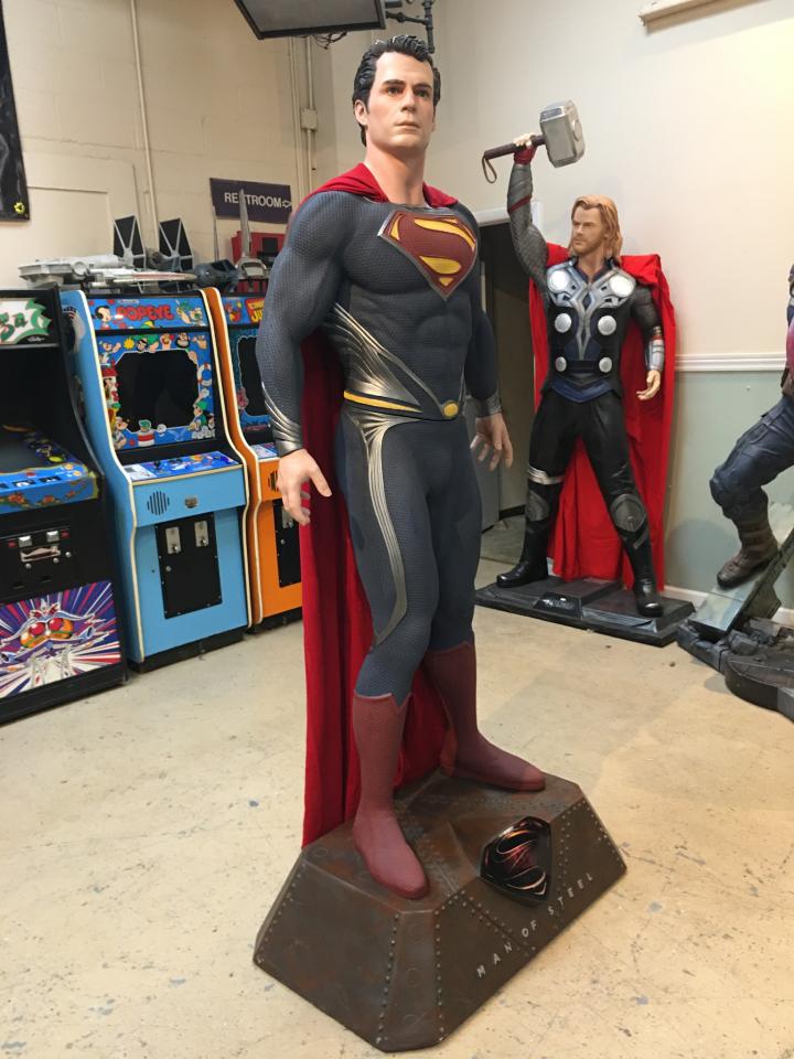 Life Size Superman Man of Steel