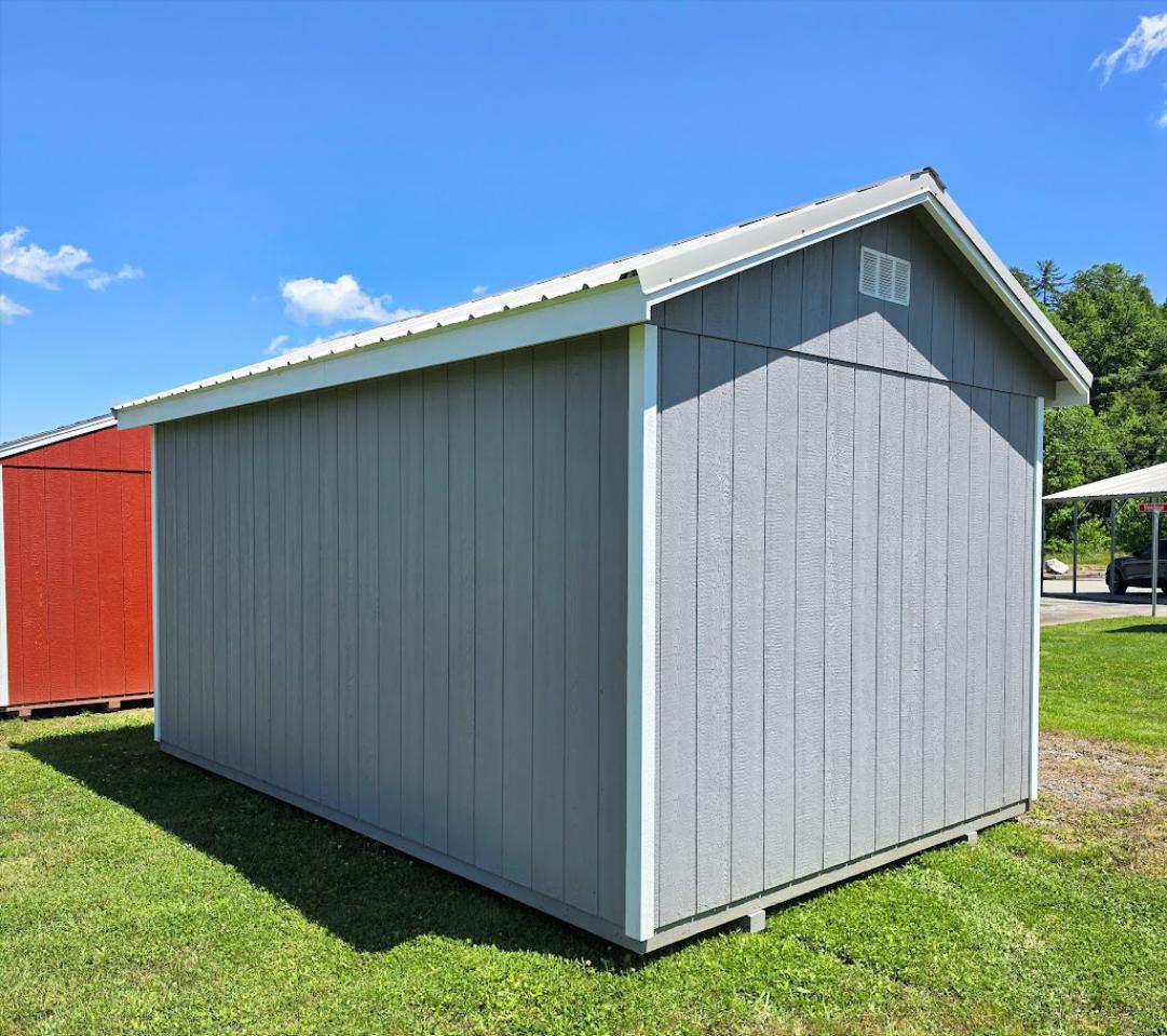 $232 OFF! 10x16 DELUXE TALL WALL SHED - $4,417 or $175 DOWN -$175/MONTH - NO CREDIT CHECK - EVERYONE APPROVED!!