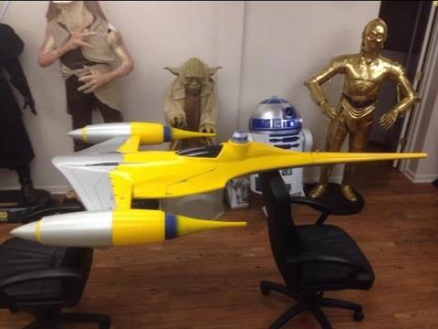 7 Foot Star Wars Naboo Fighter