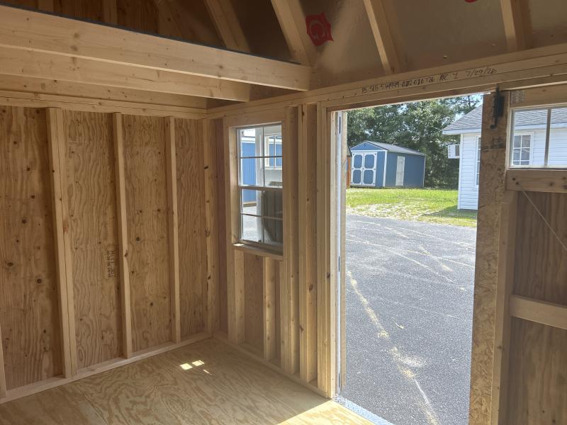08x12 SIDE LOFTED BARN