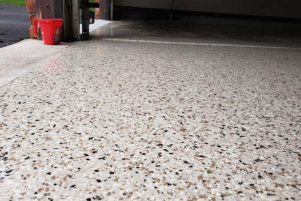 (Flakes, Resin Design, Solid) Garages