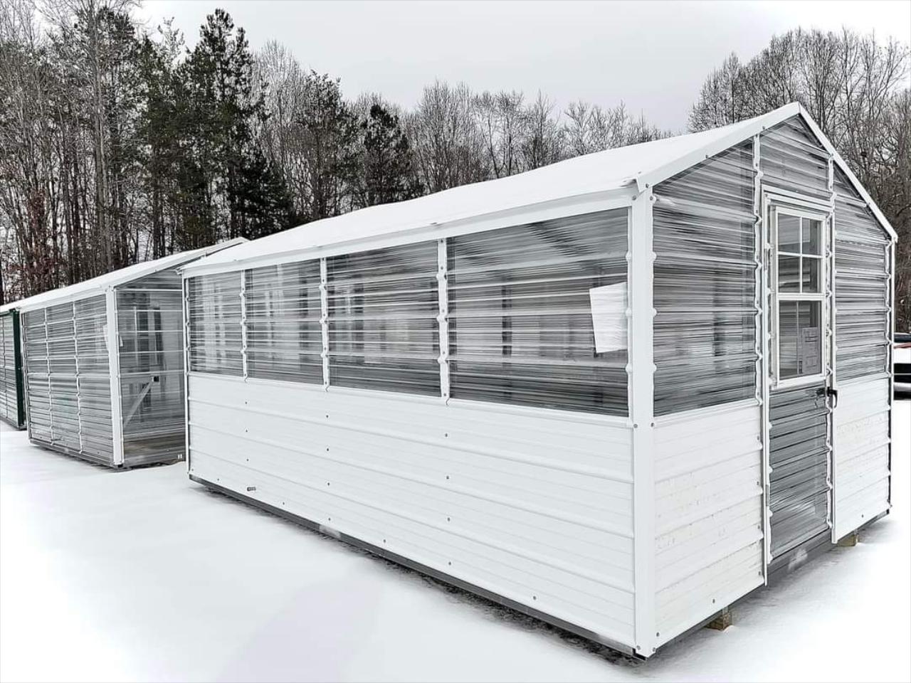 GREENHOUSES!! OPTIONS, FEATURES, AND UPGRAGES!! Extend your gardening season today!