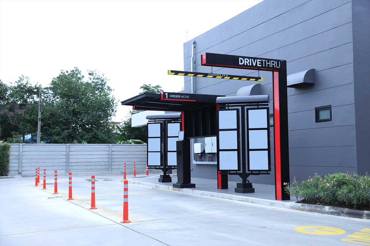 Drive-Thru's & Dumpster Pads