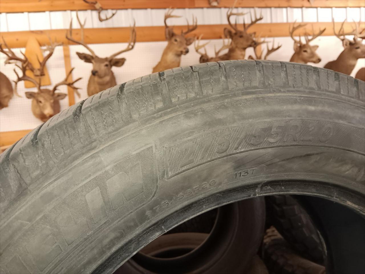 275/55R20 Michelin XLT A/S Tires Set of 4