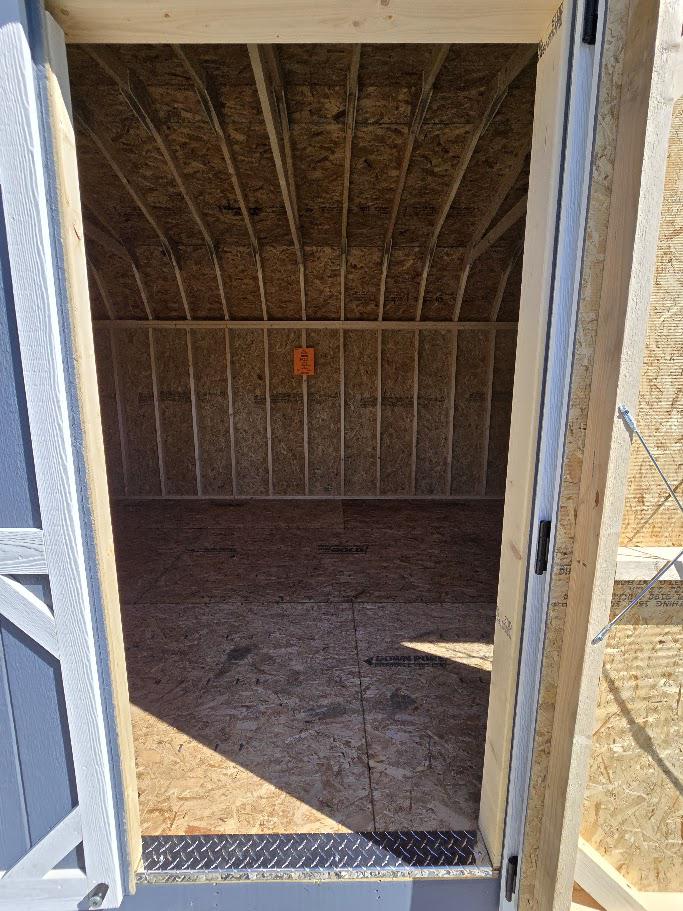 $484 OFF! 12X28 DAWN GRAY LOFTED BARN - ONLY $9,211 - $364 DOWN & $364/MO - NO CREDIT CHECK - EVERYONE APPROVED!