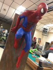Life Size Marvel Amazing Spiderman 2 with Background Wall