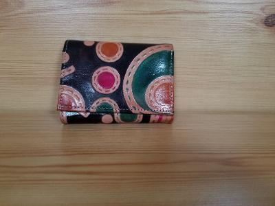 Genuine Leather Trifold Wallet.