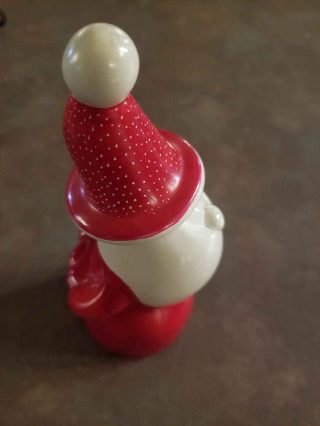 Hand Carved Soapstone Santa.