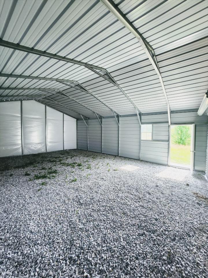 $2,763 OFF - ONLY $8,287 + tax - 24x30x9 BOXED EAVE ROOF GARAGE - NO CREDIT CHECK!