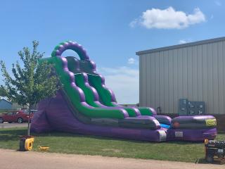 18' Purple Slide (Wet/Dry)