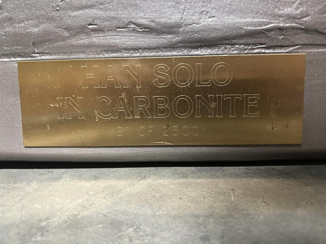 Star Wars Return of the Jedi Princess Leia Boushh and Han Solo In Carbonite