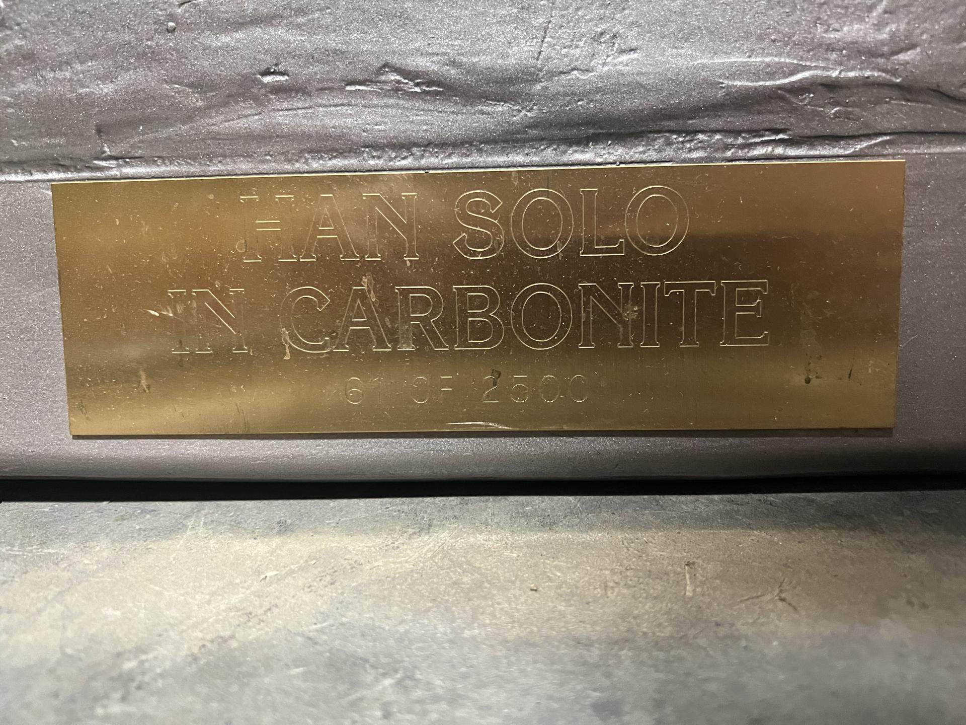 Star Wars Return of the Jedi Princess Leia Boushh and Han Solo In Carbonite