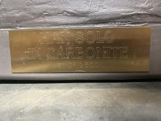 Star Wars Return of the Jedi Princess Leia Boushh and Han Solo In Carbonite