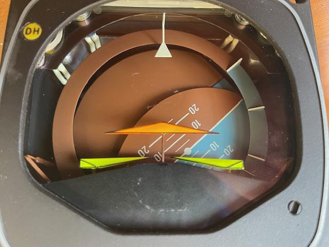 King Bendix KI256 Attitude Indicator With Flight Director. Form 8130, Used.