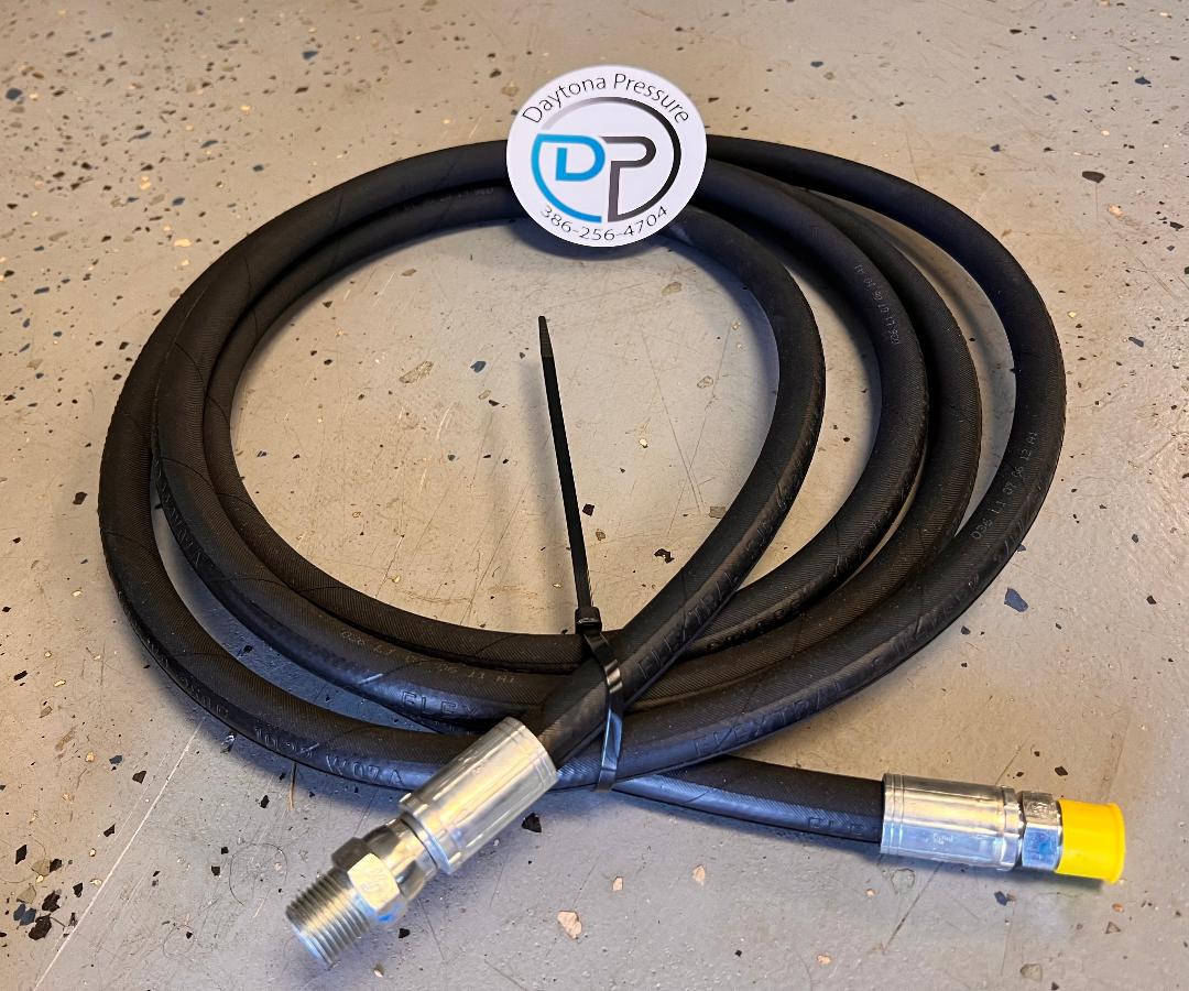 12FT JUMPER HOSE 3 8 4000 PSI W QC 12ft-jumper-hose-3-8-4000-psi-w-qc