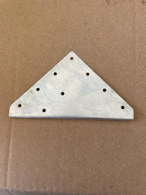 Cessna 150 RIGHT Fuselage Tail Cone Stiffener. Service Letter SE75-20. New Old Stock.
