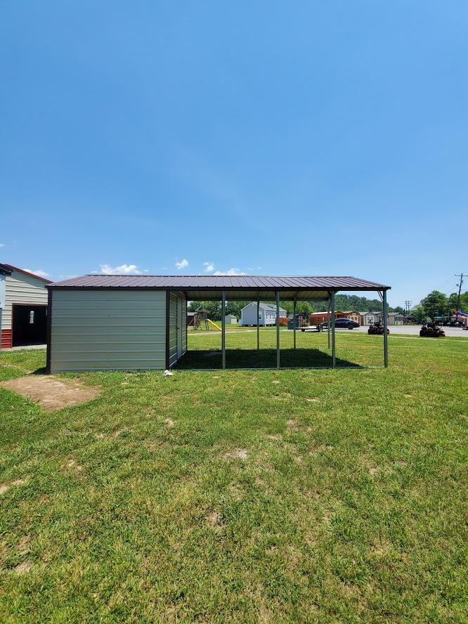 SAVE $1,036 OFF! ONLY $4,720 tax 12x30x7 COMBO STORAGE & CARPORT - NO CREDIT CHECK - EVERYONE APPROVED!