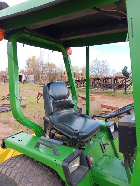 John Deere 955 Tractor with Bucket & Back Blade - Item # 131