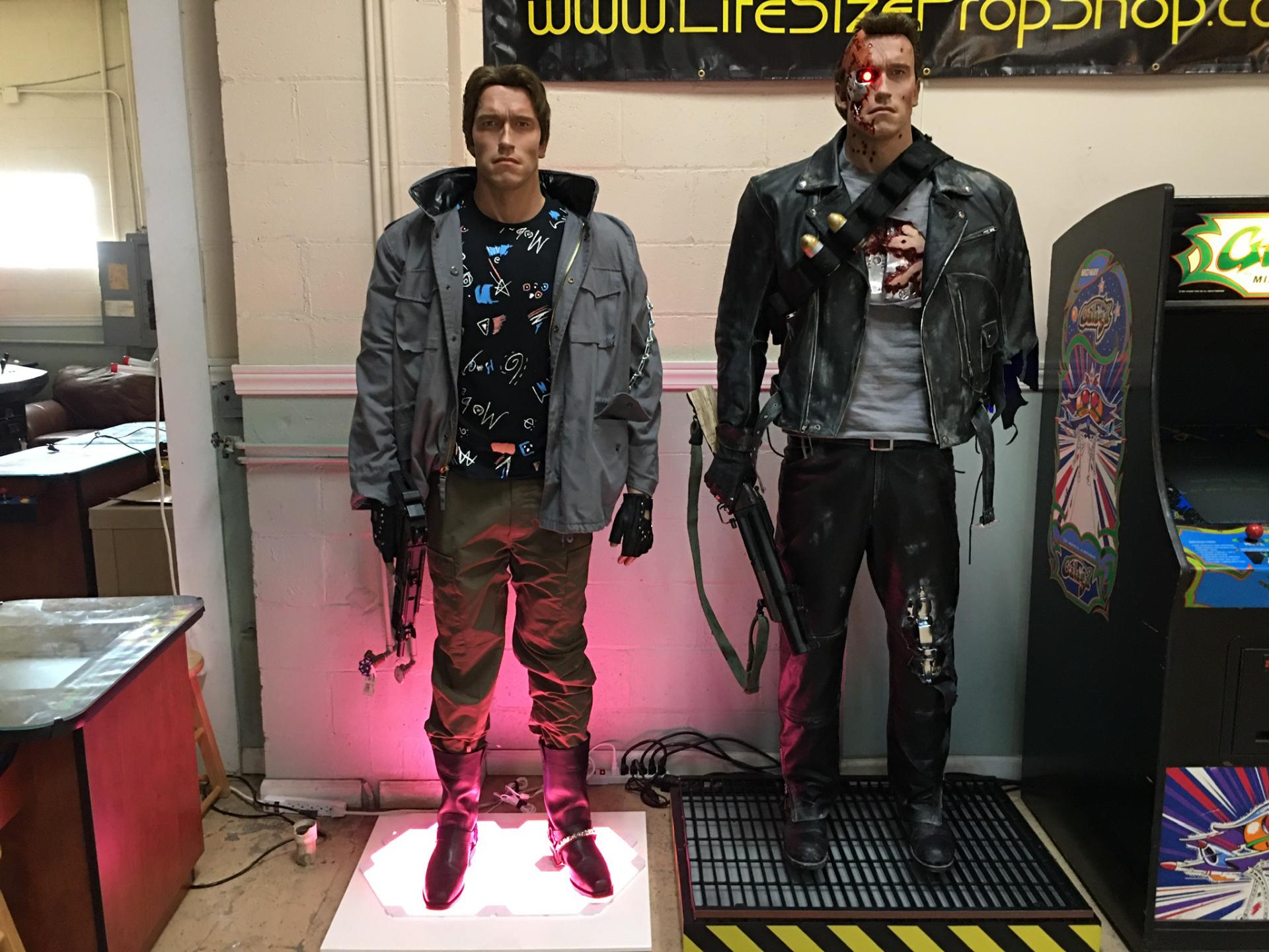 T2 Terminator Battle Damaged Arnold Schwarzenegger
