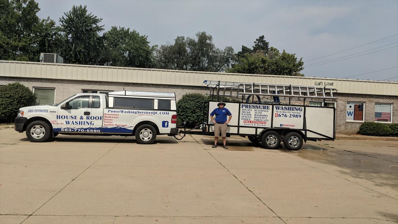 Pressure Washing In Pleasant Valley Ia Power Washing Services Qc