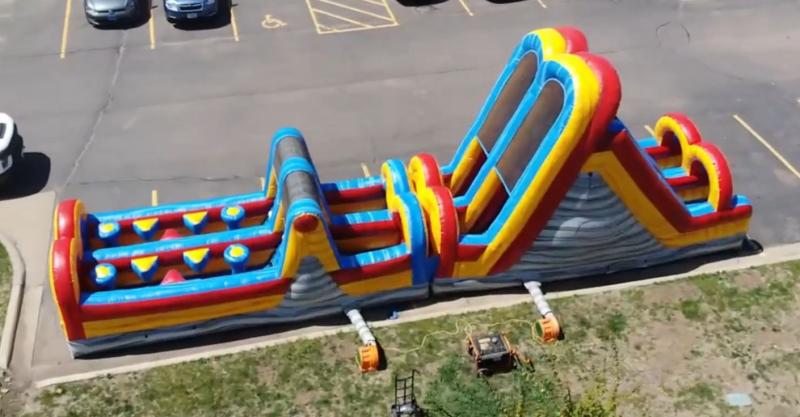 Zip-It Obstacle Course