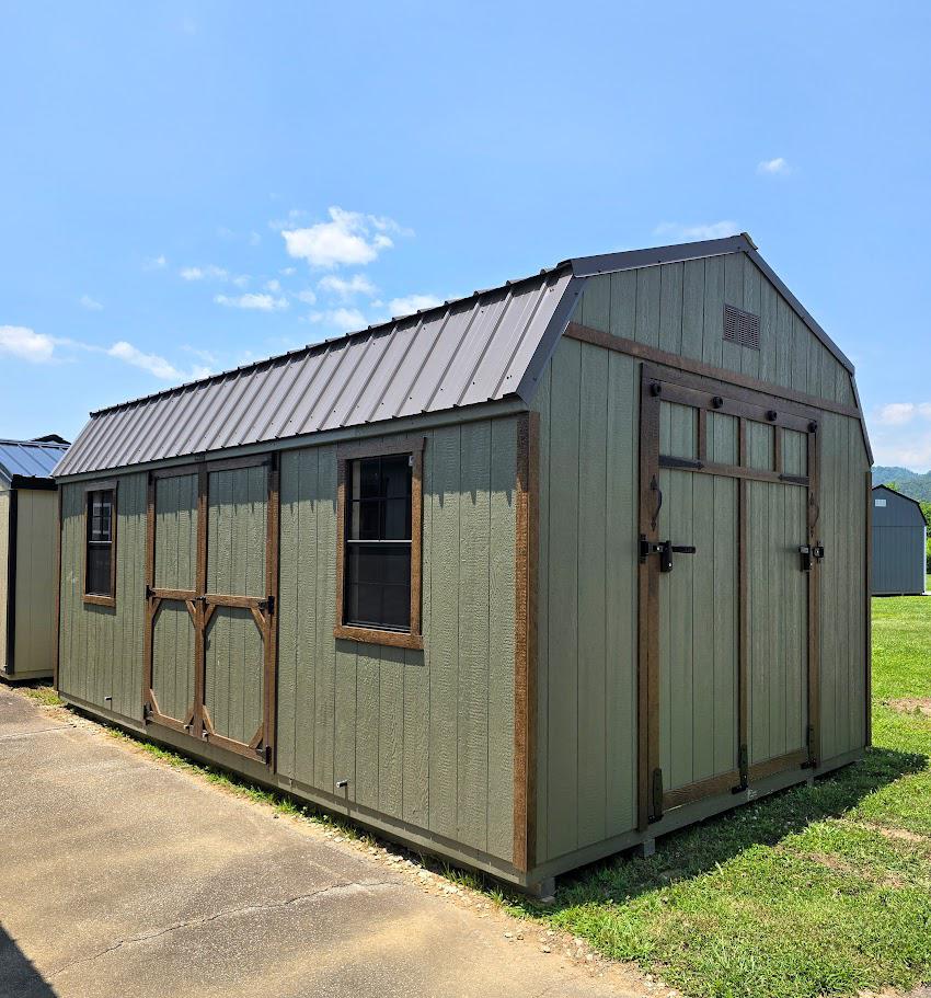 12x20 BARN/GARAGE w/RAMP DOOR & ELECTRICAL PKG! -$8,473 OR $335 DOWN & $335/MO - NO CREDIT CHECK - EVERYONE APPROVED!