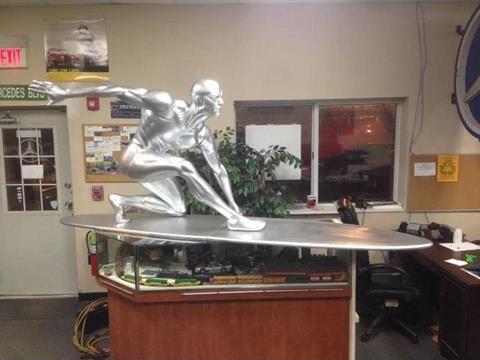 Life Size Marvel Silver Surfer