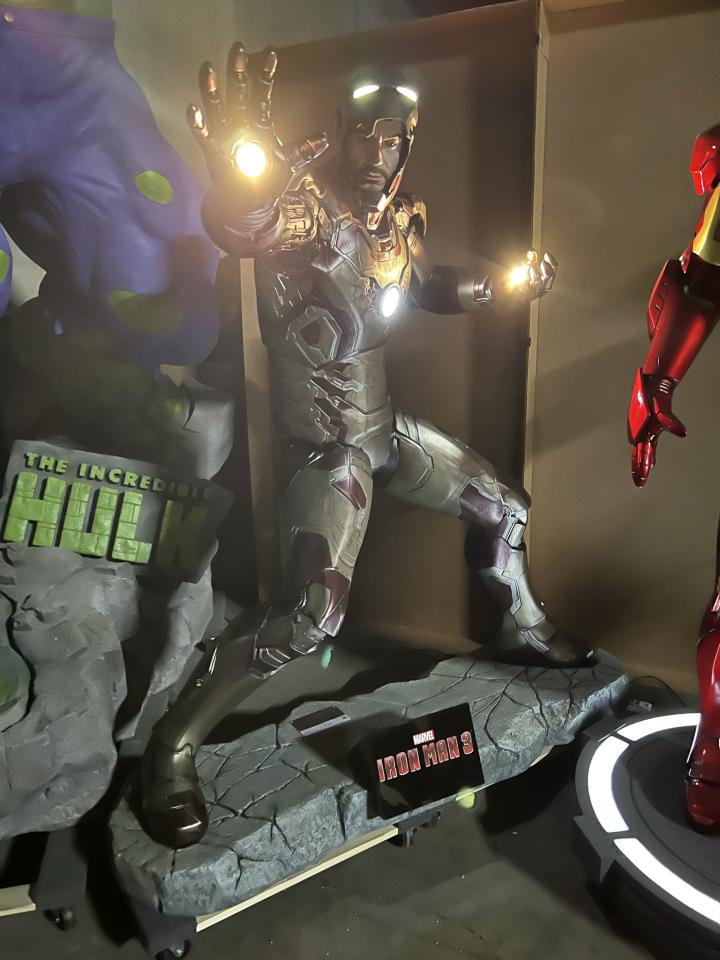 Marvel Ironman 3 Battlefield Edition with LED Lights