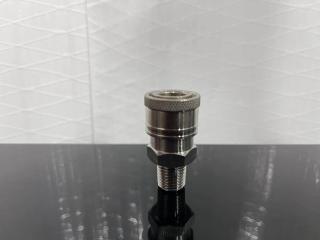 Stainless Steel 1/4" Male Thread Female Quick Connect Fitting