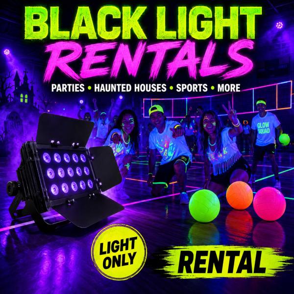 Black Light Rentals
