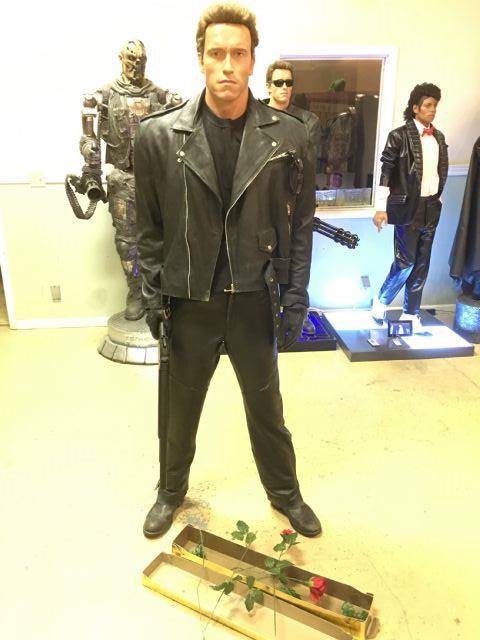 Life Size Terminator Arnold Schwarzenegger