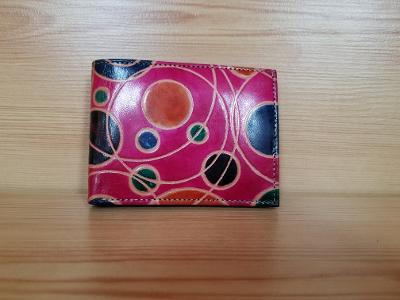 Genuine Leather Trifold Wallet.