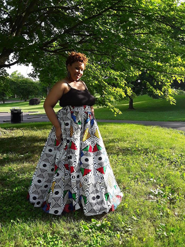 African Accent Skirt