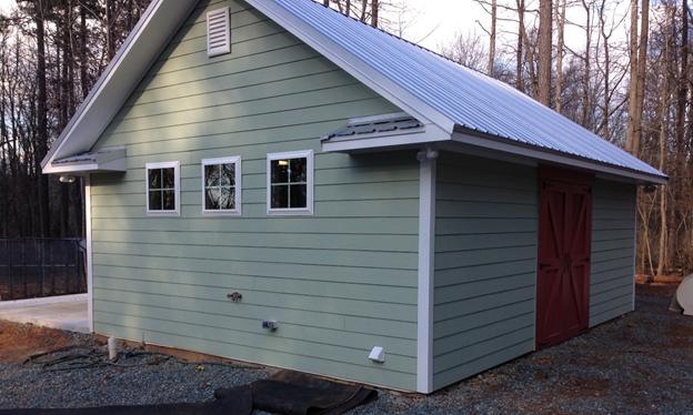 SHEDS, BARNS, MANCAVES AND OTHER BUILDING